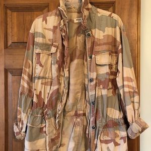 Free People Lead The Way Camo Jacket